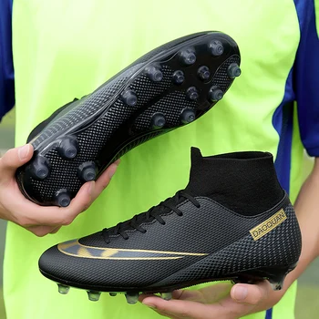 Качествени футболни обувки на Едро Футболна обувки Messi Леки футболни обувки Society, спортни маратонки за футзала, Chuteira Superfly