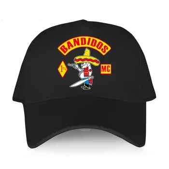 Бейзболни шапки на най-новия дизайн, шапка yawawe за мъже, Bandidos Mc, популярната спортна шапка за възрастни, дамски памучен ежедневни регулируема шапка