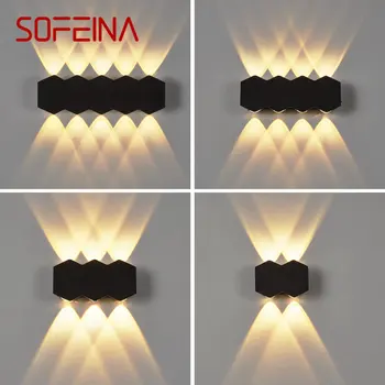 SOFEINA монтиран на стената лампа Творчески съвременен Уличен Водоустойчива лампа-сутиени, декоративна лампа за Дома: коридор