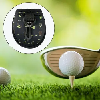 Титуляр топки за голф, джоб за голф, Преносим Чанта за съхранение на топки за голф, чанта за топките за голф, за спорт на открито, аксесоари за голф