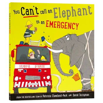 Вие не можете да Слон в критична ситуация, Детски книжки за деца 3 4 5 6 години, в английска книжка с картинки, 9781408880630
