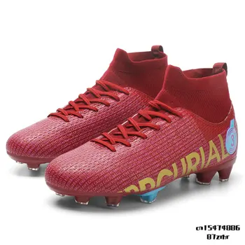 Футболни обувки Професионални полските футболни обувки, Футболни обувки за деца с изкуствена трева Футболни обувки за футзала Детски футболни котки