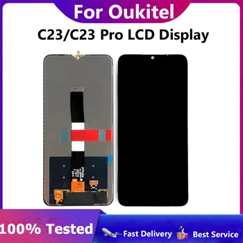 Ново Доказано Високо Качество За OUKITEL C23 Pro LCD дисплей + Смяна на Дигитайзер Докосване на Екрана в Събирането + Инструменти 6,53 Android 10,0