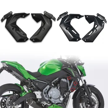 Подходящ за Kawasaki Z650 2017 2018 2019 Аксесоари за мотоциклети, карбоновые странични панели на радиатора, защитно покритие, обтекател Z 650, резервни части