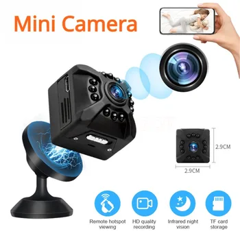 Безжична WIFI, Мини-Камера HD 1080P IR Камера за Нощно Виждане За Сигурност, DVR Micro Camera Sport DV Video Ultra Small Cam