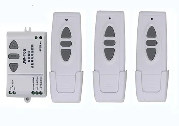 Безжична прожекционен екран 220 В, дистанционно управление, проекционная шторка, дистанционно управление, 1 x приемник + 3 X предавател