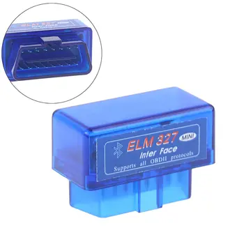 Супер мини ELM327 V1.5 Bluetooth съвместим с чип PIC18F25K80 Работи за няколко коли ELM 327 V 1,5 OBD2-CAN-BUS инструмент за Диагностика