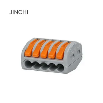 Высокопроводящее връзка JINCHI от PCT-215, 5 клемм Wei бърз, гъвкав проводник, 4 кв. лампа