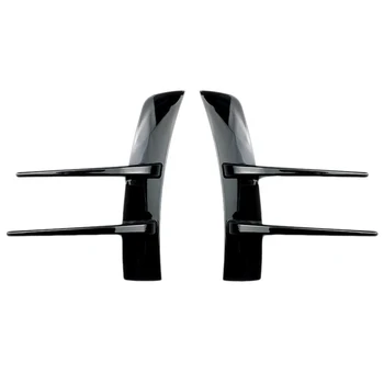 Автомобилен черен спойлер на предна броня, странични ветрозащитный нож за клас A180 A200 A220 W177