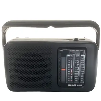 Преносим FM tv Tecsun R-303D, shortwave телевизор със звук, Полупроводниковое радио