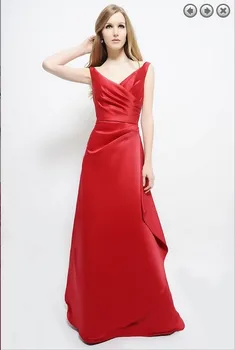 безплатна доставка на рокля за вечеря 2013 Нова мода плюс размери, рокля на слугиня на булката, официалният дълго червено-синя рокля, рокли за шаферките