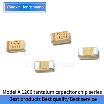 20PCS Танталовый кондензатор тип 1206 на 6.3 10 16 25 35 В 1 ICF 10 ICF 2.23.34.747 ICF 100 UF чип A3216