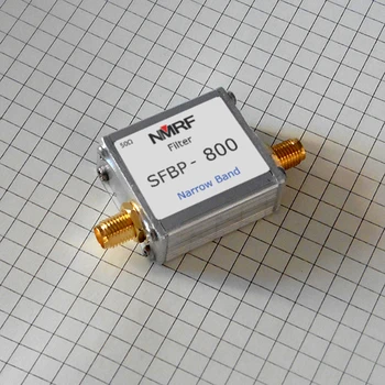По-тясна лента полосовой филтър 800 Mhz, малък размер, интерфейс SMA