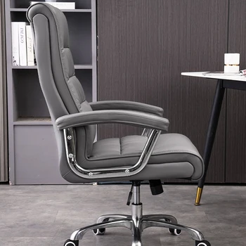 Офис стол с лумбална опора, Дизайнерско ергономичен Луксозно Дизайнерско Офис стол, въздушната възглавница за гърба, Офис мебели Sillas De Gamer