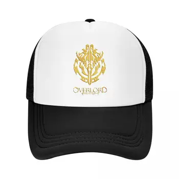 Класическата бейзболна шапка Аниме Overlord за жени и мъже, Регулируема рокля Ainz Ooal, шапка на шофьор на камион с черепа, производителност