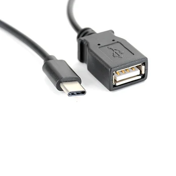 За otg адаптер Type-C, свързани към USB конектора, Android-включете в контакта, мобилен телефон, подключаемому към USB-мишка, OTG линия за предаване на данни