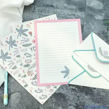 1 Комплект Картички в корейски стил, писмо, канцелярская хартия, мини-Плик, реколта пликове за покани, Малки подаръци, офис консумативи