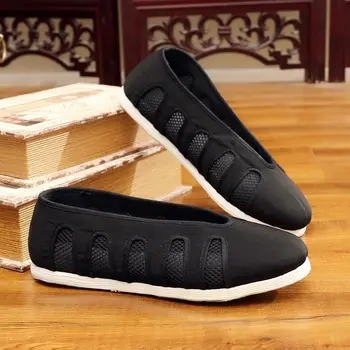 Високо качество на EU36 ~ EU48, обувки за партита в стил даоистки кунг-фу, маратонки Taoism У Шу 