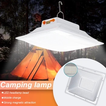 500 Watt led Лампа за палатка, Акумулаторна лампа, Преносим Авариен Лампа за нощния пазар, Лампа за къмпинг, Лампа за дома, фенерче