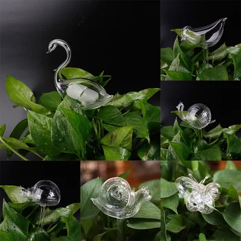 11 Видове Стъклени растения, Пияч за цветя, Самополивающиеся Автоматични Устройства за капково напояване