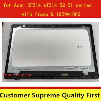 Оригиналът е за Acer SF314 sf314-52-35n6 SF314-51 SF314-54 Swift 3 SF314-51-31VT LCD дисплей с цифров преобразувател матрица в събирането на 30PIN 1080P
