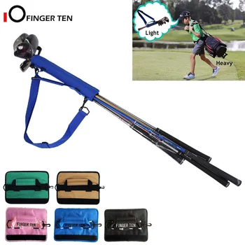 Лека чанта за мини-голф Driving Range Carrier, калъф за тренировки, черен, син, розов за мъже, жени, деца, Пряка доставка