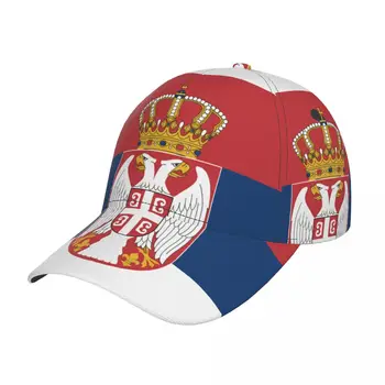 Знаме на Сърбия, спортни шапки на открито, бейзболна шапка, мъжки, дамски шапка с козирка, бейзболна шапка, улични шапки в стил хип-хоп