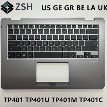 Клавиатура за лаптоп САЩ/Великобритания/немски/латински/белгийски езици за Asus TP410 TP401 TP401C TP401U TP401M с клавиатура C капак