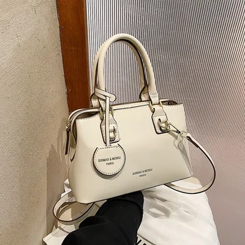 Прости дизайнерски чанти За жени, брандираната луксозна чанта през рамо 2023, Модерни Висококачествени дамски чанти през рамо от Изкуствена кожа