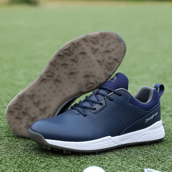 Новият мъжки и дамски обувки за голф, луксозно облекло за голф, обувки за голфъри в голям размер, 47, удобни маратонки за ходене