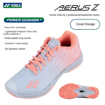 2023 Yonex SHBAZ2M AZ2W обувки за бадминтон, тенис обувки, мъжки и дамски спортни обувки, лека силовата възглавница, 2023