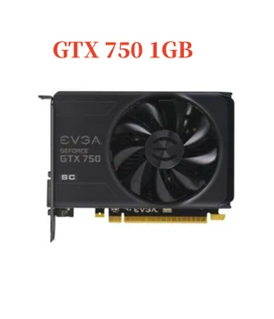 Видеокарта EVGA GTX 750 1GB 128Bit за nVIDIA Geforce GTX750 Dvi Б/VGA карта по-мощен 650