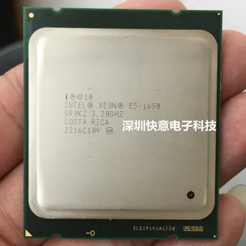 Оригиналния cpu Intel Xeon E5 1650 3.2 Ghz, 6 ядра, 12 Mb кеш-памет, Sockel 2011, процесор SR0KZ e5-1650