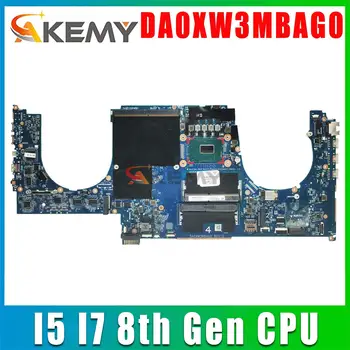 За HP Zbook 17 G5 дънна Платка на лаптоп Процесор: i5-8300H i7-8750H DDR4 DA0XW3MBAG0 L28461-001 L28461-601 L30844-001 Напълно тестван