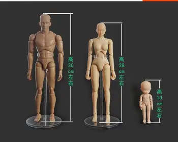 Мъжки/ женски /детски анимационен игрален фигура, фигура на скица карикатура, модел на човек, ставите, тялото на кукла, модел figma shf