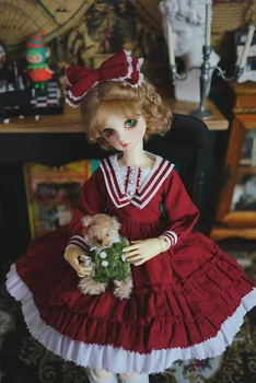Рокля за кукла BJD дрехи са подходящи за 1/3 кукли 1/4 кукли 1/6 кукли 20190807-2