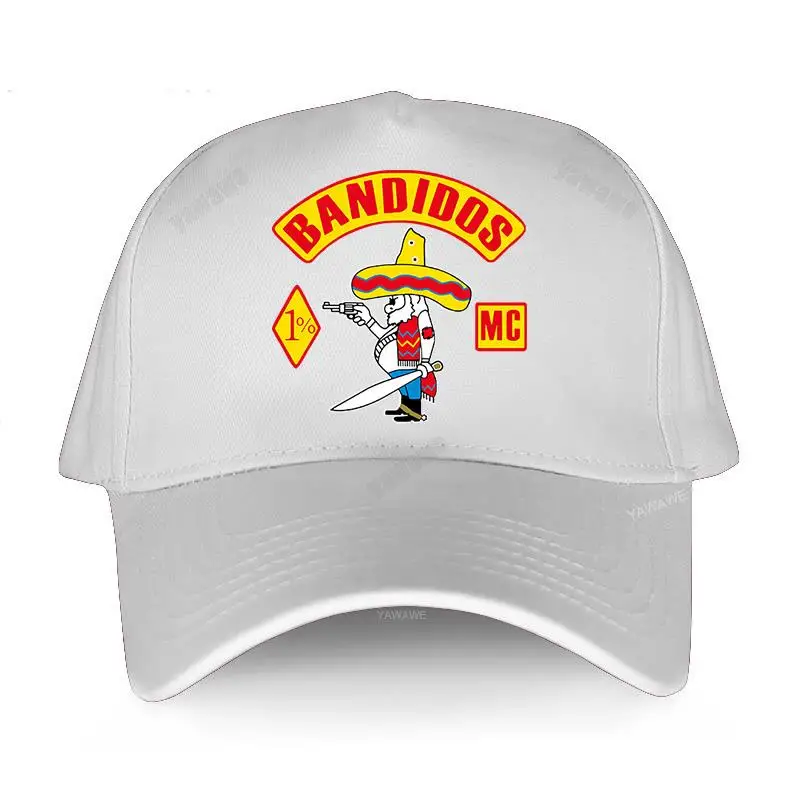 Бейзболни шапки на най-новия дизайн, шапка yawawe за мъже, Bandidos Mc, популярната спортна шапка за възрастни, дамски памучен ежедневни регулируема шапка