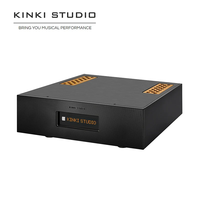 KINKI STUDIO EX-M7 е снабден с мощен стереоусилителем задната част на чист задни усилвател 230 W * 2 първите стереоусилителя задната част
