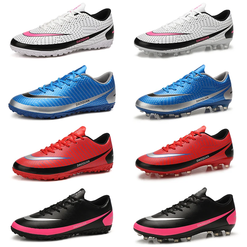 Футболни Обувки Детски 2021, Леки външни дишащи футболни Обувки За момчета, Спортни маратонки за тренировка на глезените, нескользящие Fg