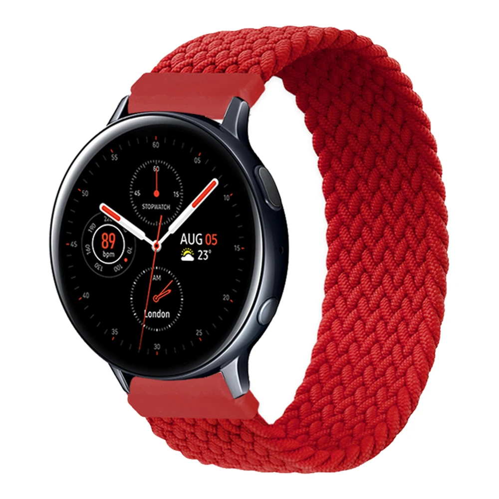 Найлонов ремък за Samsung Galaxy Watch Active 2, 40 мм 44 мм, гривна, каишка за часовник Active 2, взаимозаменяеми каишка, аксесоари