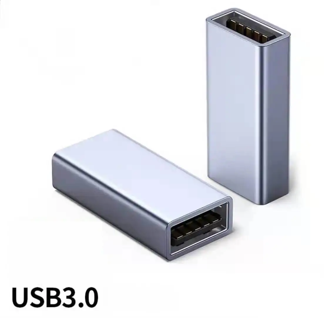 200шт удължителен кабел USB 3.0 от жена на жена Type-C USB 3.0 към жена Type C Женски съединител за смяна на пола Съединители за трансфер на данни