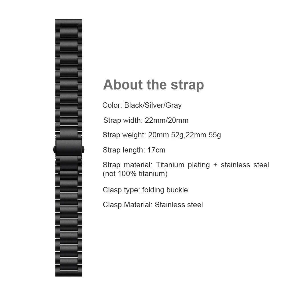 За Xiaomi Watch S1 Pro/S2 46-42 мм и Каишка за Умни часа Mi Watch цветен/Активни Титан Метална каишка 22 мм и Каишка за часовник Гривна Correa