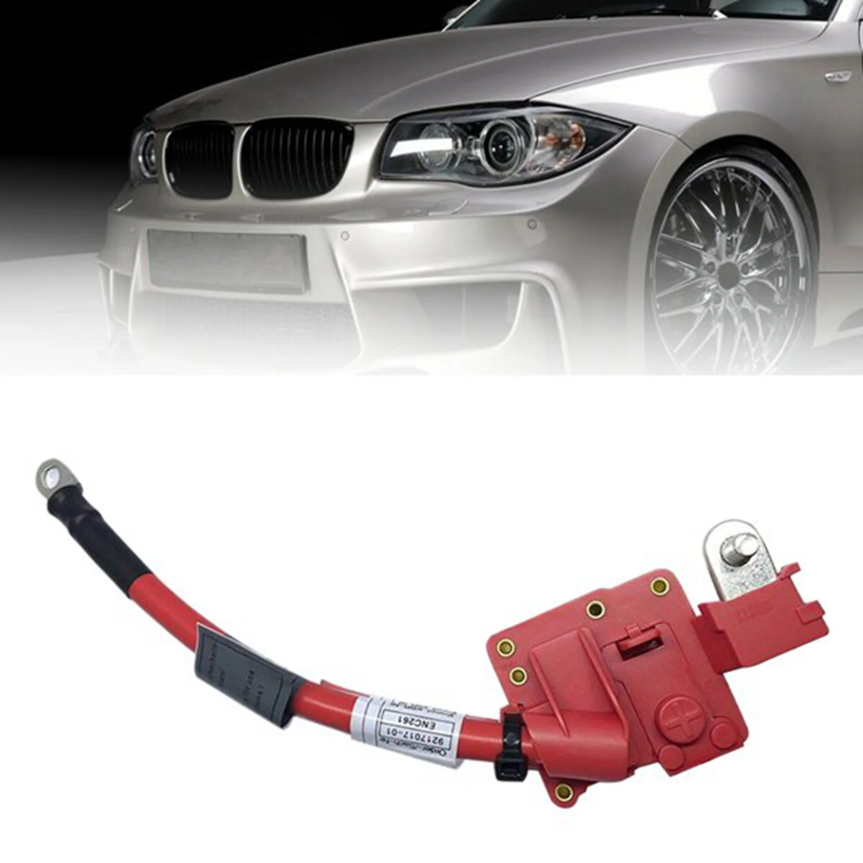 Положителен кабел на батерията, защита от претоварване батерия за BMW 120I 130I E81 E87 2006-2010 61129217017