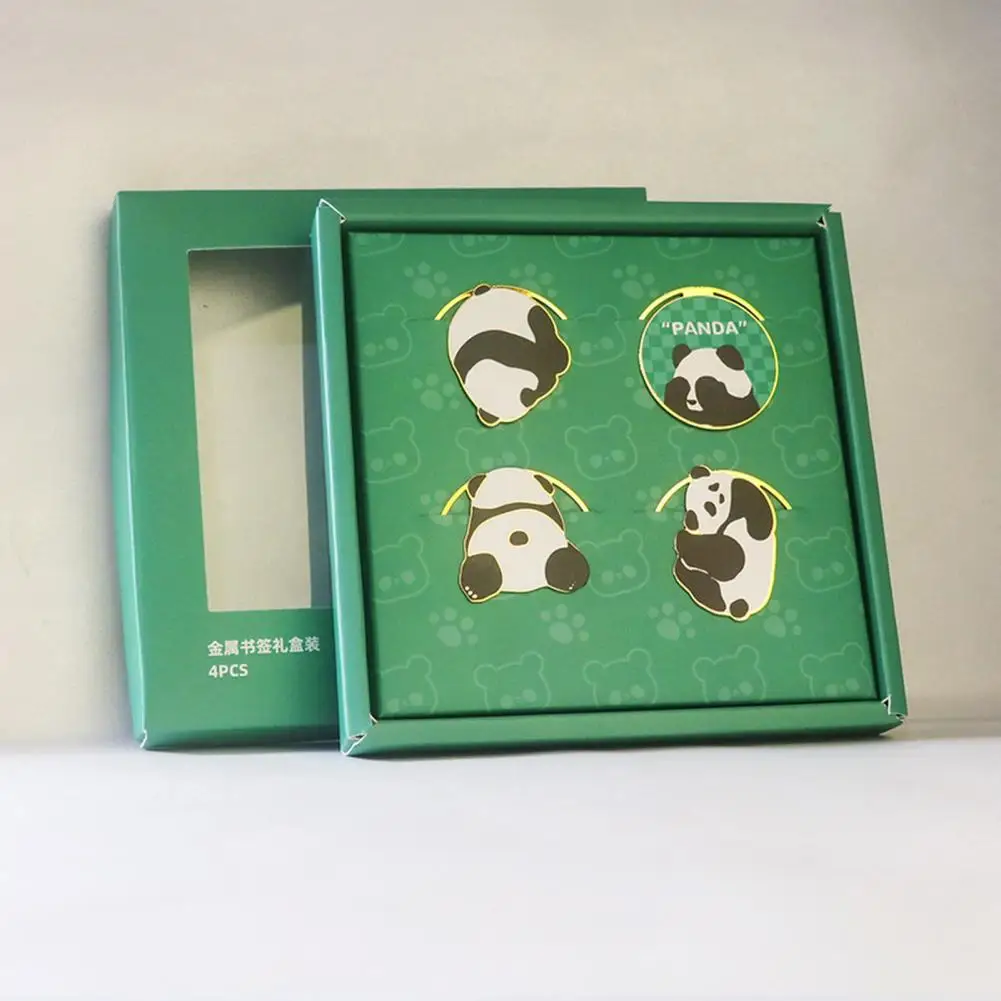 4 бр. метални маркери на Еко-бял/зелен китайски стил, маркер за Подарък книга за учителя, студентски отметки