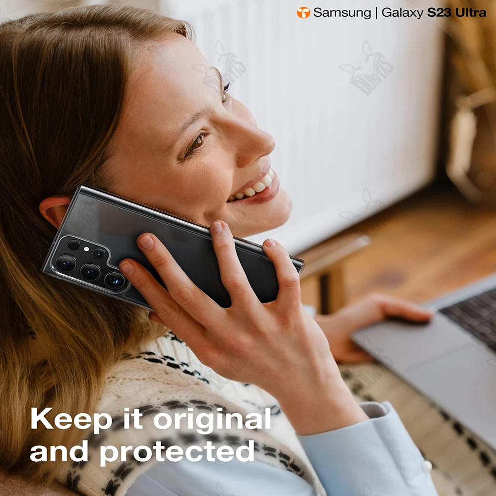 Калъф за Samsung Galaxy S23 Ultra Plus прозрачен защитен калъф за вашия телефон, Нова прозрачен калъф за Samsung S23 Ultra Аксесоари