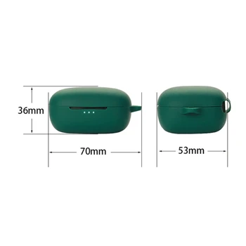 Защитен калъф за носене, удароустойчив, подходящ за слушалки EarFun Air Pro 3, прахоустойчив, калъф, моющийся джоб за зарядно устройство
