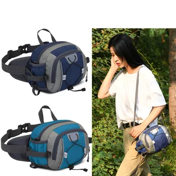 Пътна чанта за бягане, катерене, многофункционална чанта за хранене, водоустойчива найлонова чанта-месинджър с едно рамо