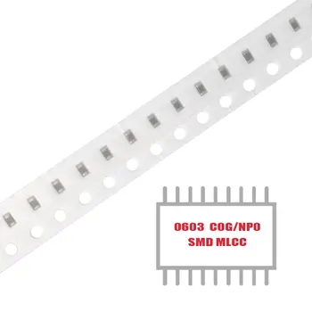 МОЯТА ГРУПА 100ШТ SMD MLCC CAP CER 5.5 PF 100V C0G/NP0 0603 Многослойни керамични кондензатори за повърхностен монтаж на разположение на склад