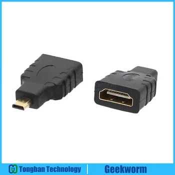 Raspberry Pi 4 Micro Hdmi Male to Hdmi Female adapter-удължителен кабел конвертор за Raspberry Pi 4 (2 бр./лот)