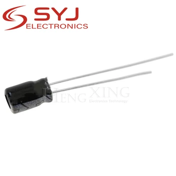 50 бр./лот, висококачествен електролитни кондензатори 25V100UF 6*7 мм 100 uf 6,3*7 25 В, в наличност